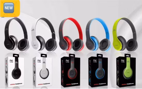 Kabelloser Stereo-Kopfhörer mit Katzenohren, Bluetooth-Gaming-Kopfhörer für Kinder und Erwachsene, Weihnachtsgeschenke