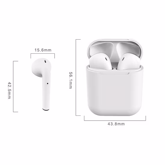 Sport Drahtlose Bluetooth-Kopfhörer Ohrhörer Kopfhörer Auriculares Air Ear Pods Inpod I12 Tws
